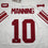 Autographed/Signed Eli Manning New York Giants White Mitchell & Ness Authentic Football Jersey Fanatics COA