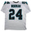 Autographed/Signed Josh Norman Carolina White Football Jersey JSA COA
