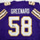 Autographed/Signed Jonathan Greenard Minnesota Purple Retro Football Jersey Beckett BAS COA