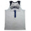 Autographed/Signed Anthony Edwards Minnesota White #1 Basketball Jersey Beckett BAS COA