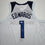 Autographed/Signed Anthony Edwards Minnesota White #1 Basketball Jersey Beckett BAS COA