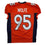 Autographed/Signed Derek Wolfe Denver Orange Pro Cut Football Jersey Beckett BAS COA
