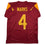 Autographed/Signed Jo'quavious Woody Marks USC Southern Cal Red College Football Jersey JSA COA
