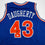 Autographed/Signed Brad Daugherty Cleveland Blue Basketball Jersey JSA COA