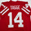 Autographed/Signed Jerry Tagge Nebraska Red College Football Jersey PSA/DNA COA