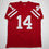 Autographed/Signed Jerry Tagge Nebraska Red College Football Jersey PSA/DNA COA