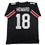 Autographed/Signed Will Howard Ohio State Black College Football Jersey Beckett BAS COA