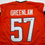 Autographed/Signed Dre Greenlaw Denver Orange Pro Cut Football Jersey Beckett BAS COA