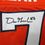 Autographed/Signed Dre Greenlaw Denver Orange Pro Cut Football Jersey Beckett BAS COA