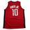 Autographed/Signed Jabari Smith Jr. Houston Red Basketball Jersey Tristar COA
