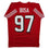Autographed/Signed Nick Bosa San Francisco Red Alternate Football Jersey Beckett BAS COA