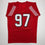 Autographed/Signed Nick Bosa San Francisco Red Alternate Football Jersey Beckett BAS COA