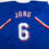 Autographed/Signed Josh Jung Texas Blue Baseball Jersey Beckett BAS COA