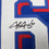 Autographed/Signed Josh Jung Texas Blue Baseball Jersey Beckett BAS COA