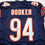 Autographed/Signed Austin Booker Chicago Blue Football Jersey JSA COA