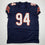 Autographed/Signed Austin Booker Chicago Blue Football Jersey JSA COA