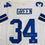 Autographed/Signed Cornell Green Dallas White Football Jersey Beckett BAS COA