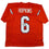 Autographed/Signed DeAndre Hopkins Clemson Orange College Football Jersey JSA COA