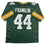 Autographed/Signed Zaire Franklin Green Bay Green Football Jersey Beckett BAS COA