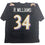 Autographed/Signed Ricky Williams Baltimore Black Football Jersey Beckett BAS COA