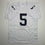 Autographed/Signed Jahan Dotson Penn State White College Football Jersey Beckett BAS COA