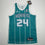 Autographed/Signed Brandon Miller Charlotte Hornets Teal Authentic Basketball Jersey Fanatics COA