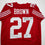 Autographed/Signed Ji'Ayir Brown San Francisco Red Football Jersey Beckett BAS COA