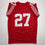 Autographed/Signed Ji'Ayir Brown San Francisco Red Football Jersey Beckett BAS COA