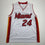 Autographed/Signed Norman Powell Miami White Basketball Jersey Beckett BAS COA