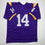 Autographed/Signed Michael Clayton LSU Purple College Football Jersey JSA COA