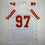 Autographed/Signed Felix Anudike-Uzomah Kansas City White Football Jersey JSA COA