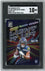 Graded 2023 Panini Donruss Optic Jaxon Smith Njigba #LUJSN Light It Up Purple Stars Prizm /25 Rookie RC Football Card SGC 10 Gem Mint