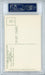 Graded Baseball Hall of Fame Plaque Mickey Mantle Signed Autographed Baseball Postcard PSA/DNA 7 Near Mint