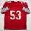 Autographed/Signed Randy Gradishar Ohio State Red College Football Jersey JSA COA