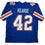 Autographed/Signed Javon Kearse Florida Blue College Football Jersey Beckett BAS COA