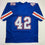 Autographed/Signed Javon Kearse Florida Blue College Football Jersey Beckett BAS COA