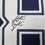 Autographed/Signed Patrick Crayton Dallas Blue Football Jersey JSA COA