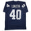 Autographed/Signed Jesse Luketa Penn State Blue College Football Jersey JSA COA
