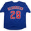 Autographed/Signed Kyle Hendricks Chicago Blue Baseball Jersey JSA COA