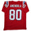 Autographed/Signed Danny Amendola New England Red Retro Football Jersey JSA COA