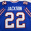 Autographed/Signed Fred Jackson Buffalo Blue Football Jersey JSA COA