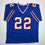Autographed/Signed Fred Jackson Buffalo Blue Football Jersey JSA COA