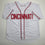 Autographed/Signed Brady Singer Cincinnati White Baseball Jersey Beckett BAS COA