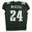 Autographed/Signed Andrew Mukuba Philadelphia Midnight Green Pro Cut Football Jersey JSA COA