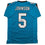 Autographed/Signed Diontae Johnson Carolina Blue Football Jersey JSA COA