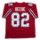 Autographed/Signed Don Beebe Buffalo Red Football Jersey JSA COA