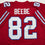 Autographed/Signed Don Beebe Buffalo Red Football Jersey JSA COA