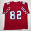 Autographed/Signed Don Beebe Buffalo Red Football Jersey JSA COA