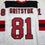 Autographed/Signed Arseni Gritsyuk New Jersey NJ White Hockey Jersey JSA COA