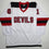 Autographed/Signed Arseni Gritsyuk New Jersey NJ White Hockey Jersey JSA COA